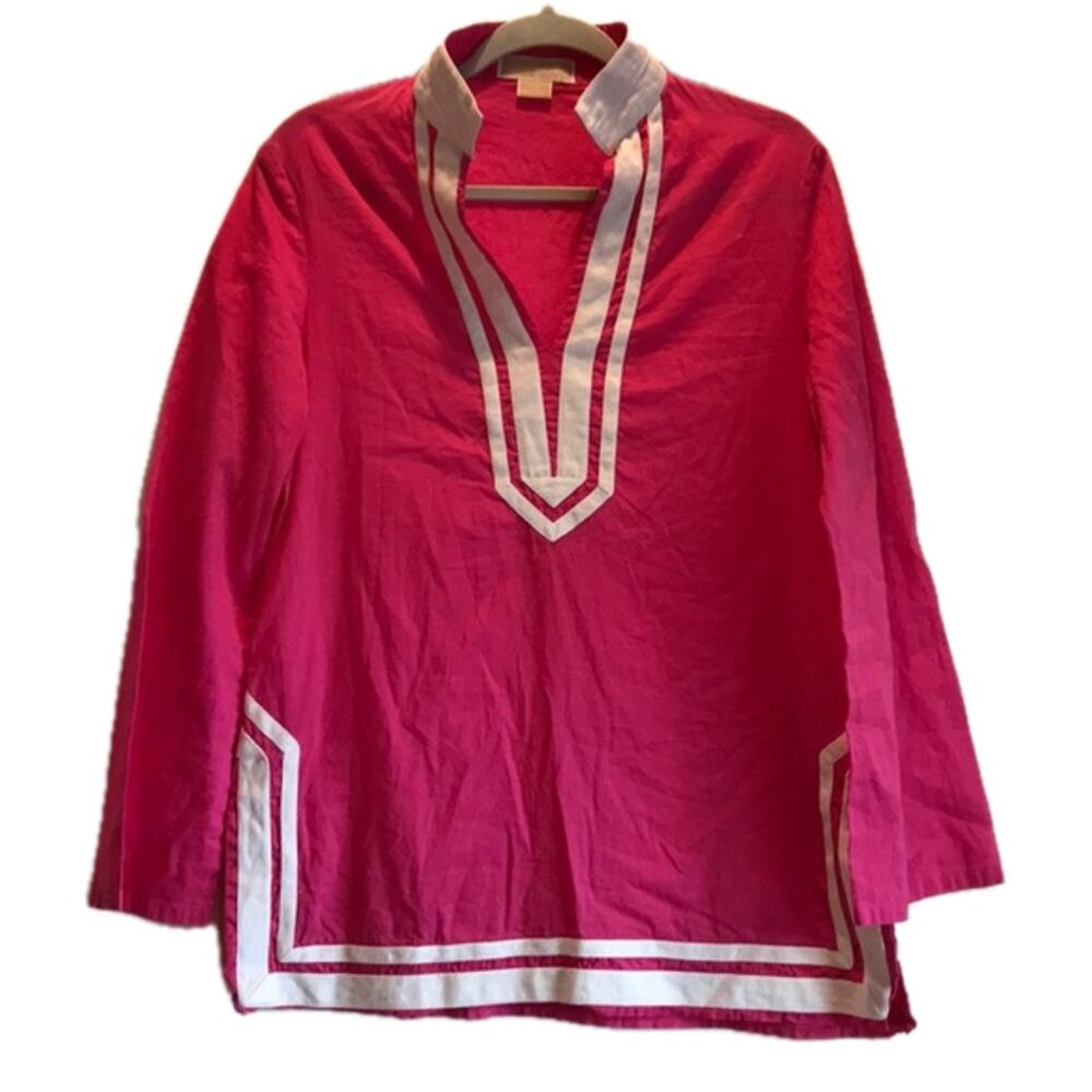Michael Kors Fuchsia Lightweight Tunic Size 4